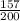 \frac{157}{200}