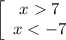 \left[\begin{array}{ccc}x7\\ x