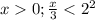 x0;\frac{x}{3}