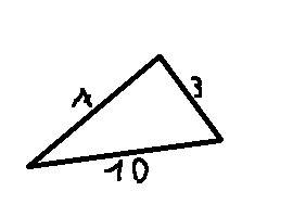 Как начертить разностороний треугольник,периметр которого больше 20см