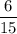 \dfrac{6}{15}