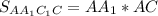 S_{AA_1C_1C}=AA_1*AC