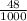 \frac{48}{1000}