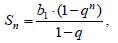 Найдите сумму первых пяти членов прогрессии b(n), если b1=8. q=0.5