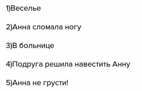 Булгаков рассказ анна не грусти дайте план