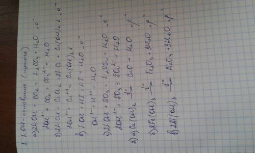 1. с какими из перечисленных веществ co2, cucl2, mg(oh)2, hi, o2, ca(oh)2, so3, licl, niso4 будет ре