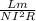 \frac{Lm}{NI^2R}