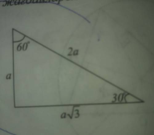 Дан прямоугольный треугольник abc, угол c=90градусов, угол a=30градусов, ав=8,найти bc, ac,sтреуголь