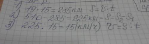 От двух пристаней, находящихся на расстаянии 510 км , отплыли одновременно на встречу друг другу кат