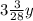 3 \frac{3}{28} y