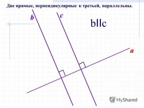 Если две прямые перпендикулярны третьей прямой то эти две прямые паралельны? почему?