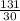 \frac{131}{30}