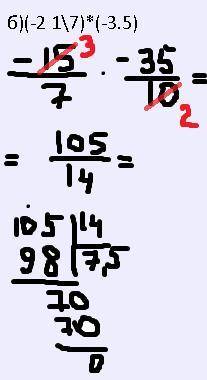 Найдите значение выражений  а) 2\15+5\12б)(-2 1\7)*(-3.5)зарание , большое