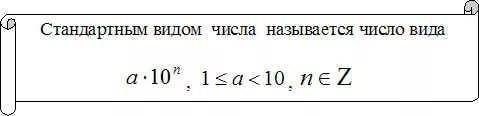 Записать число в стандартном виде: 0,0003076