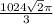 \frac{1024 \sqrt{2} \pi }{3}