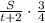 \frac{S}{t+2} \cdot \frac{3}{4}