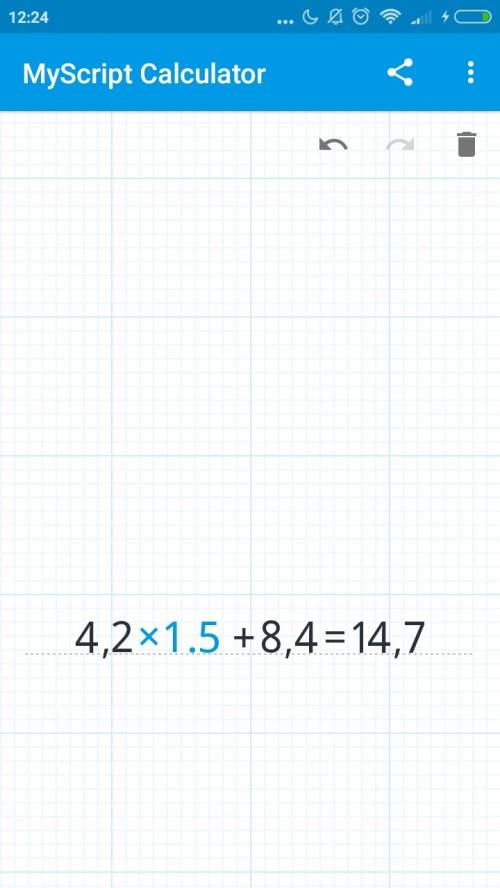 Решите уровнение (2,8-x): 0,3=5 и ещё 4,2x+8,4=14,7