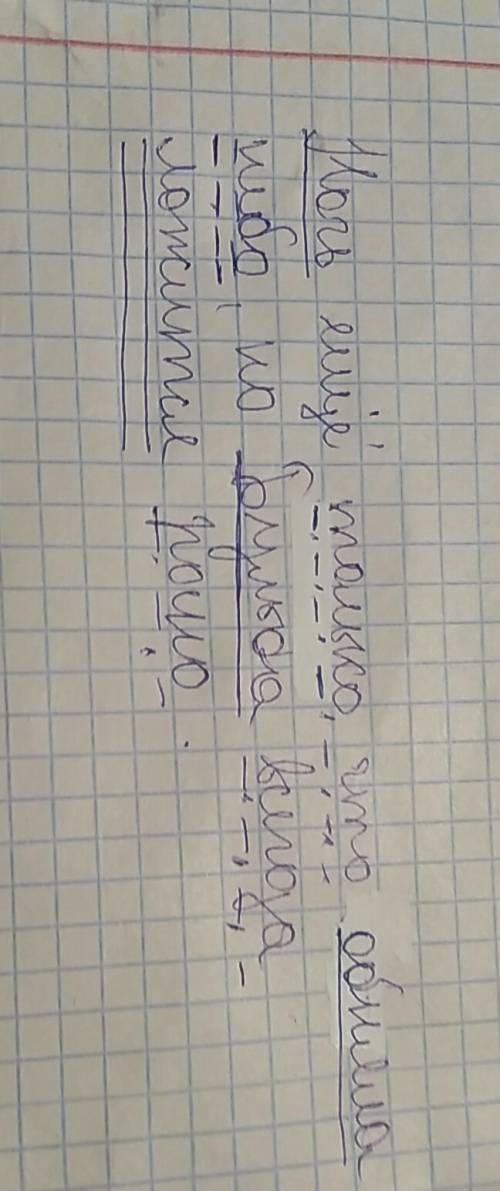 Ночь ещё только что обняла небо, но бульба всегда ложился рано. по членам предложения разобрать и ха