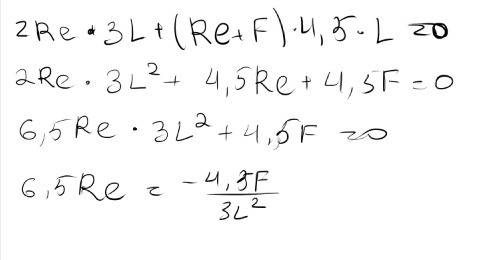 2re*3l+(re+f)*4,5*l=0 нужно выразить re из этого выражения