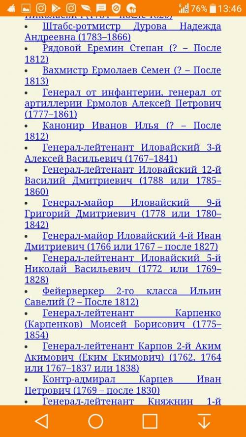 Подвиги героев разных национальностей 1812 года