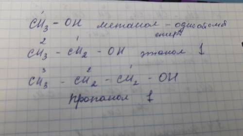 1.ch3oh написать название, определить класс, написать изомеры и гомолги