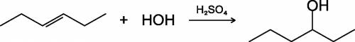 На 2,52 г гексена-3 подействовали 0,7 г воды в присутствии концентрированной серной кислоты . найдит