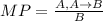 MP = \frac{A, A \to B}{B}