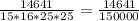 \frac{14641}{15*16*25*25} = \frac{14641}{150000}