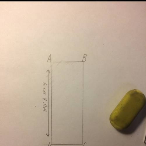 Построй прямоугольник со сторонами: 2 см 5 мм, 6 см и 7 см
