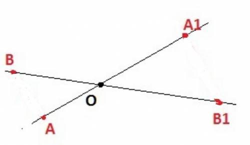 Даны гомотетия с центром в точке o и точки b,a. взяв коэффициент гомотетии k=1,5, постройте образы т