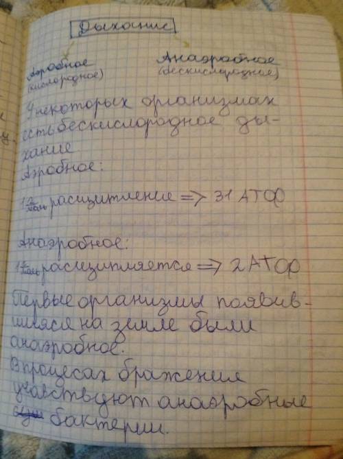 Мне нужна таблица на тему значения дыхания 8 класс органы особенности строения функции