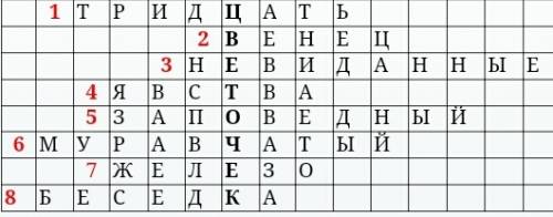 Составь кроссворд на тему аленький цветочек, напишите с ответами