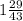 1 \frac{29}{ 43}