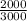 \frac{2000}{3000}