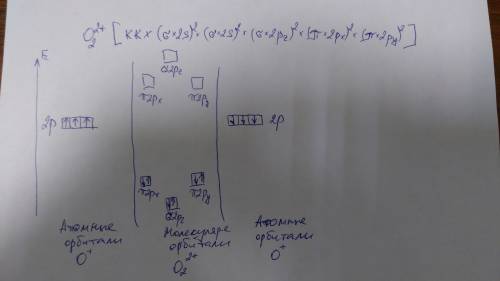 По методу молекулярных орбителей изобразите строение и укажите магнитные свойства иона о2^2+ 2) во с