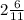 2 \frac{6}{11}