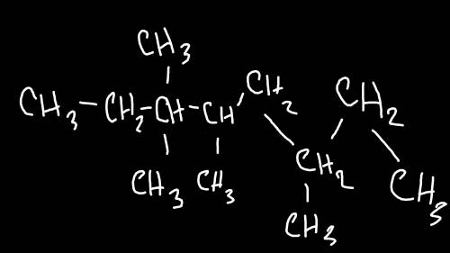 Напишите структурную формулу: 3,3,4,6-тетраметилоктан