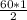 \frac{60*1}{2}