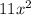 11x^2