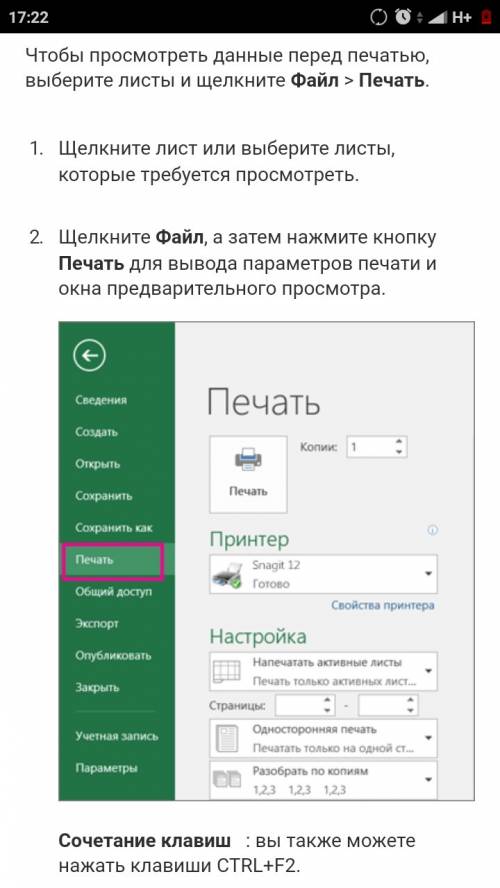 Для чего нужна команда предварительный просмотр? где она находится