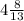 4 \frac{8}{13}