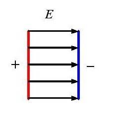 Укажите условие однородности электрического поля