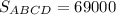 S_{ABCD} = 69000