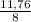 \frac{11,76}{8}