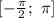 [-\frac{\pi}{2};\ \pi]