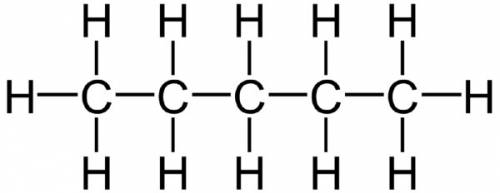 Составьте структурную формулу пентана