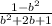 \frac{1 - {b}^{2} }{ {b}^{2} + 2b + 1}