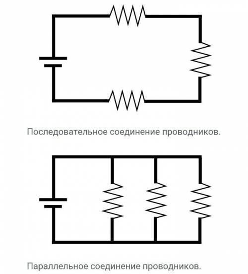 Определите условия параленное соеденения