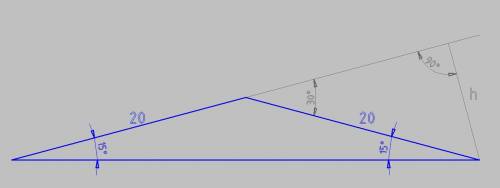 Как найти высоту равнобедренного треугольника, проведенную от вершины основы, если известны боковые