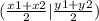 (\frac{x1 + x2}{2} | \frac{y1 + y2}{2} )